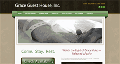 Desktop Screenshot of graceguesthouse.org