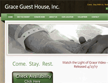 Tablet Screenshot of graceguesthouse.org